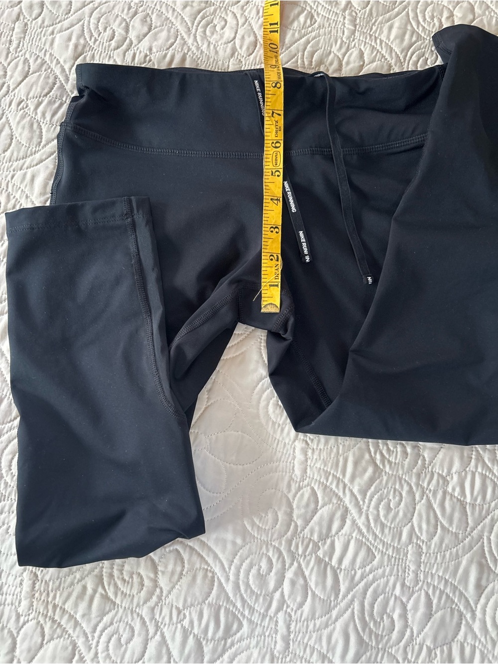 Nike Dri-FIT Crop Black Leggings - Picture 7 of 11